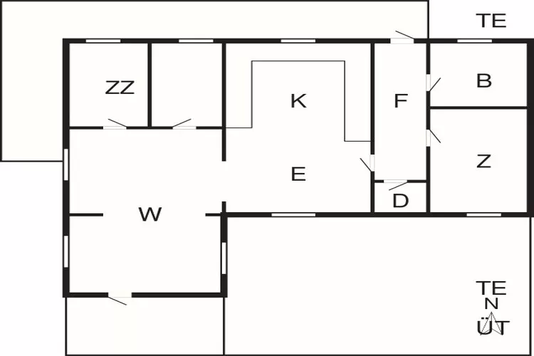 Rustiek toevluchtsoord met uitzicht -- By Traum Ferienwohnungen-Plattegrond