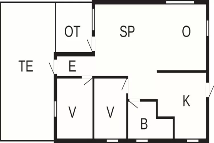 4 persoons vakantie huis in Hadsund-By Traum-Plattegrond