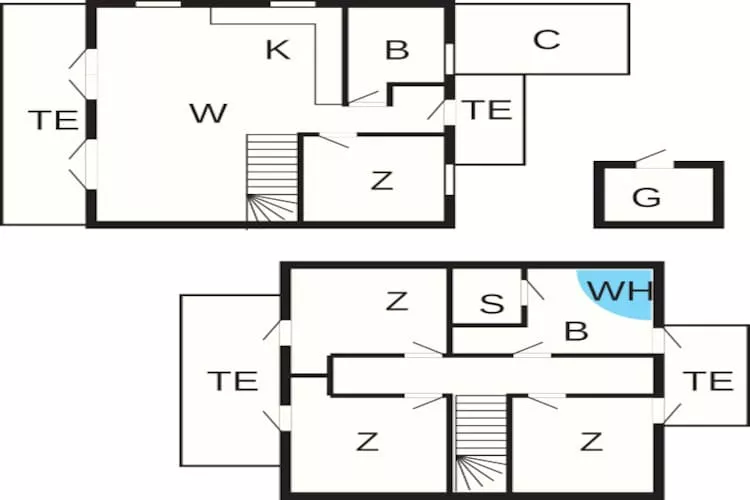 8 persoons vakantie huis in Gjern-By Traum-Plattegrond