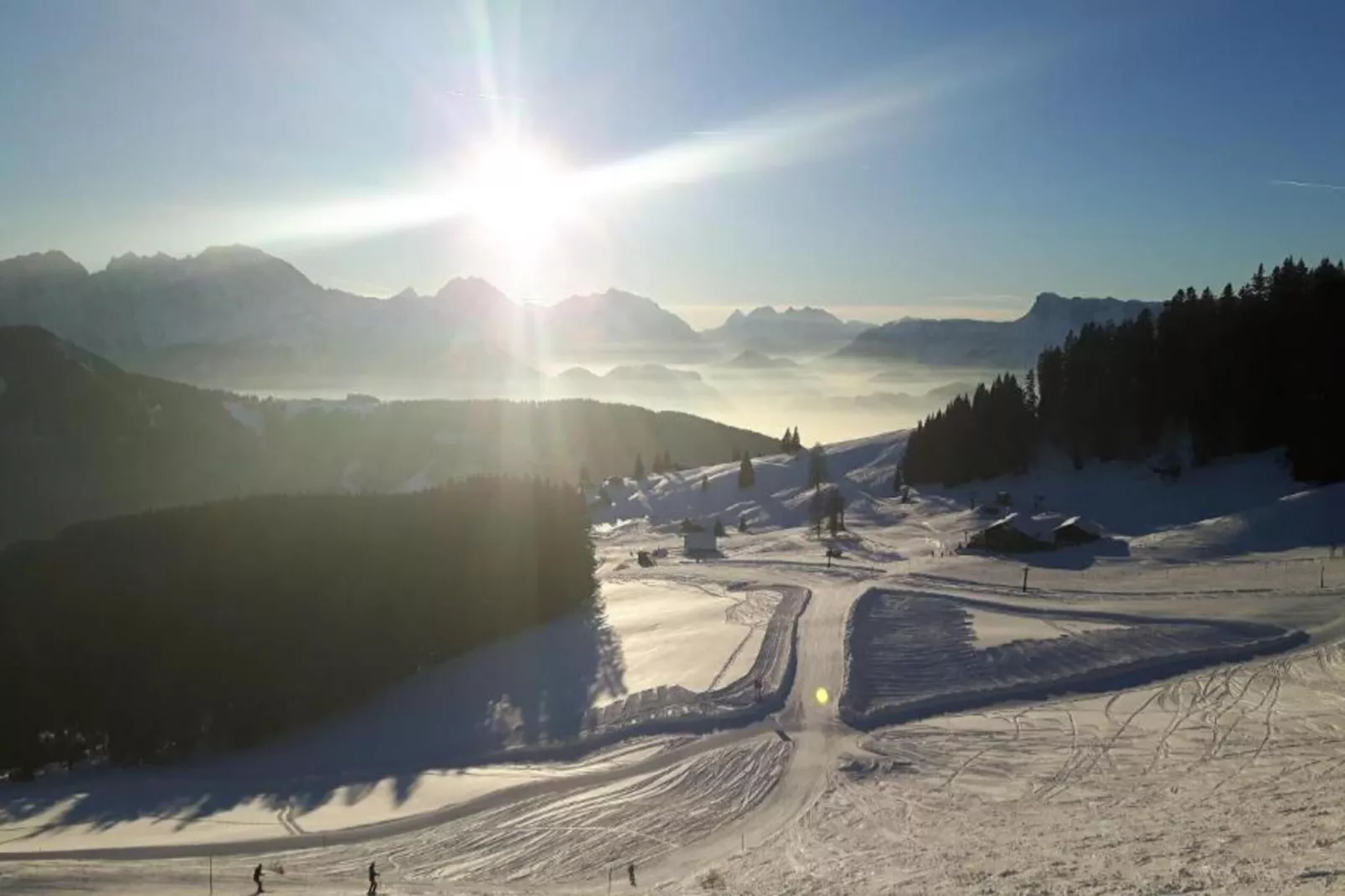 Ferienhaus Rieger-Gebied winter 20km