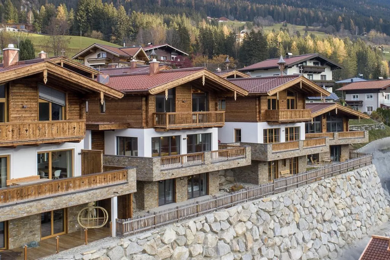 Nationalpark Chalet Seespitze-Buitenkant zomer