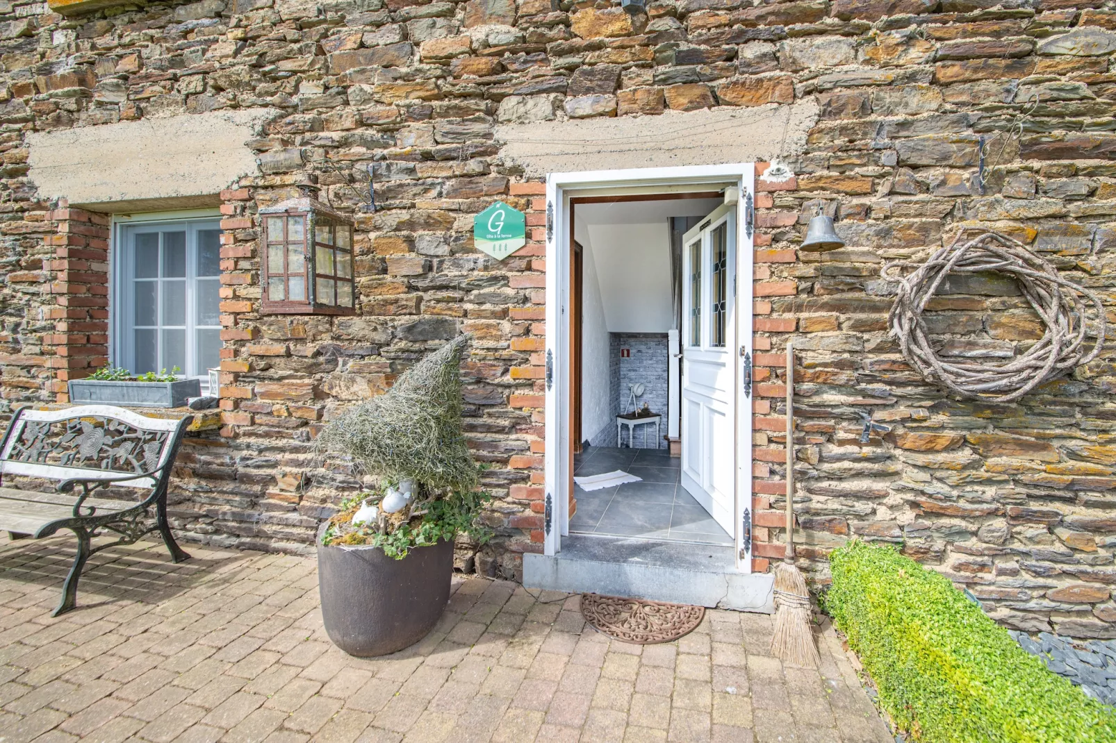 Gîte de la Ferme Louis-Hal-ontvangst