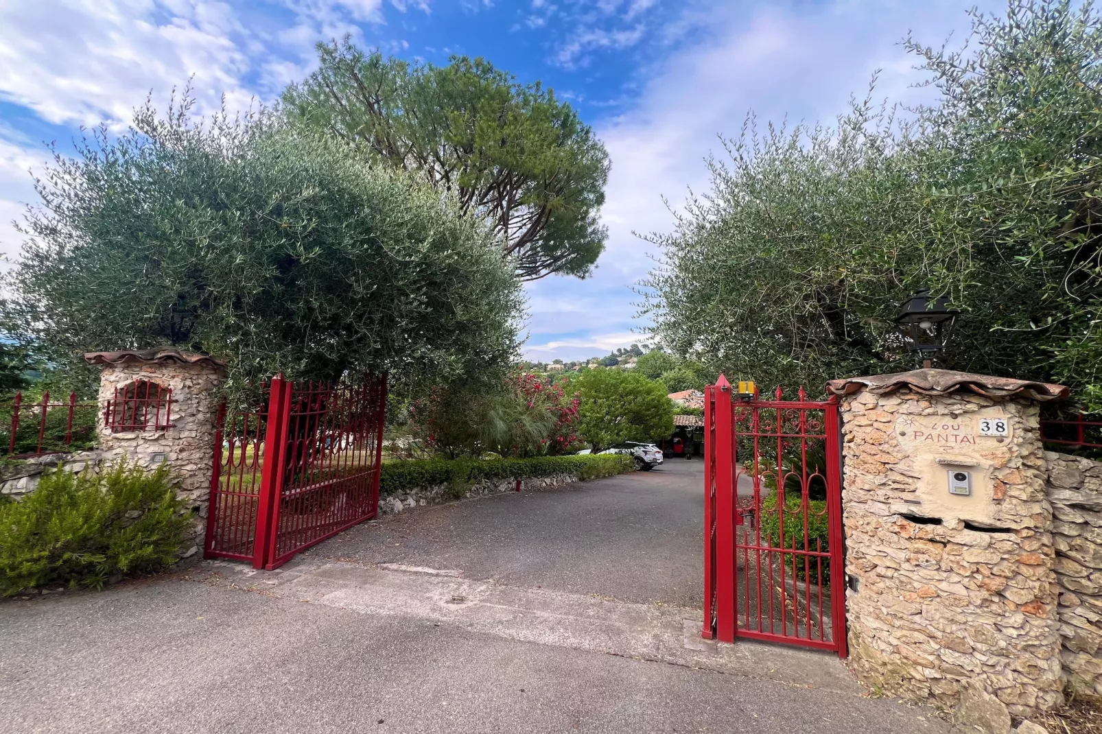Ferienhaus in Cagnes-sur-Mer Villa Lou Pantail-Exterieur winter