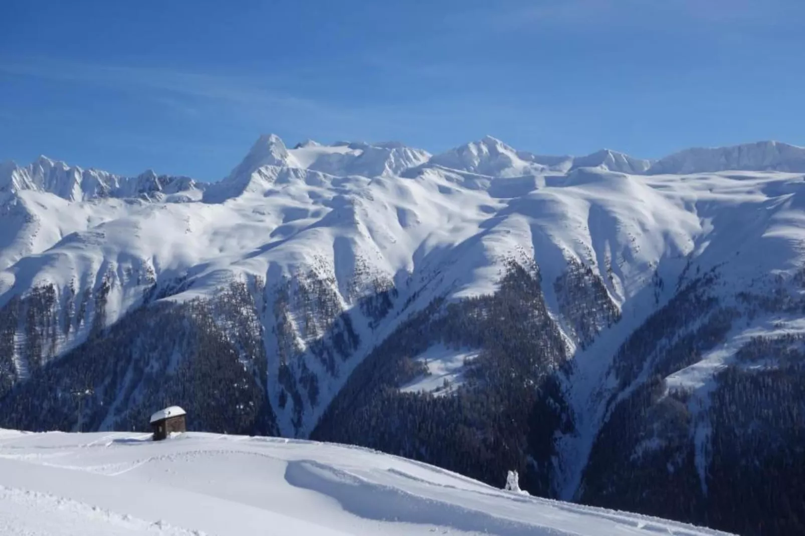 Bel Air-Gebied winter 5km