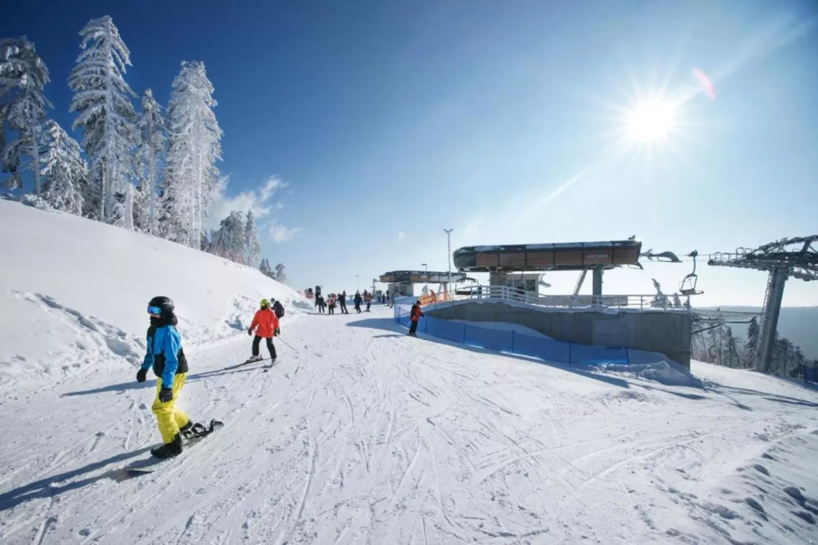 Abertamy-Gebied winter 5km