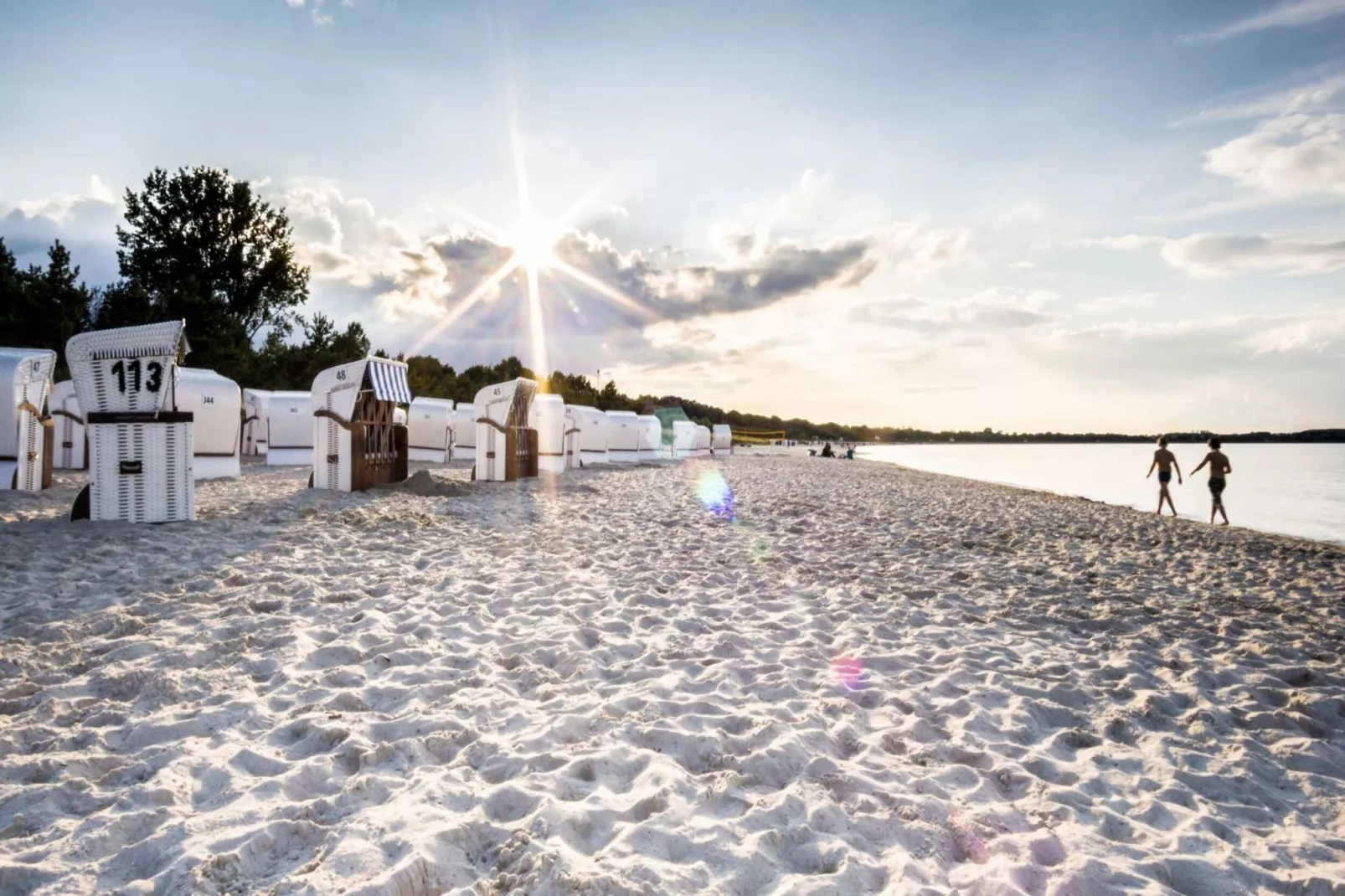 Im Ostseebad Boltenhagen-Gebieden zomer 1km