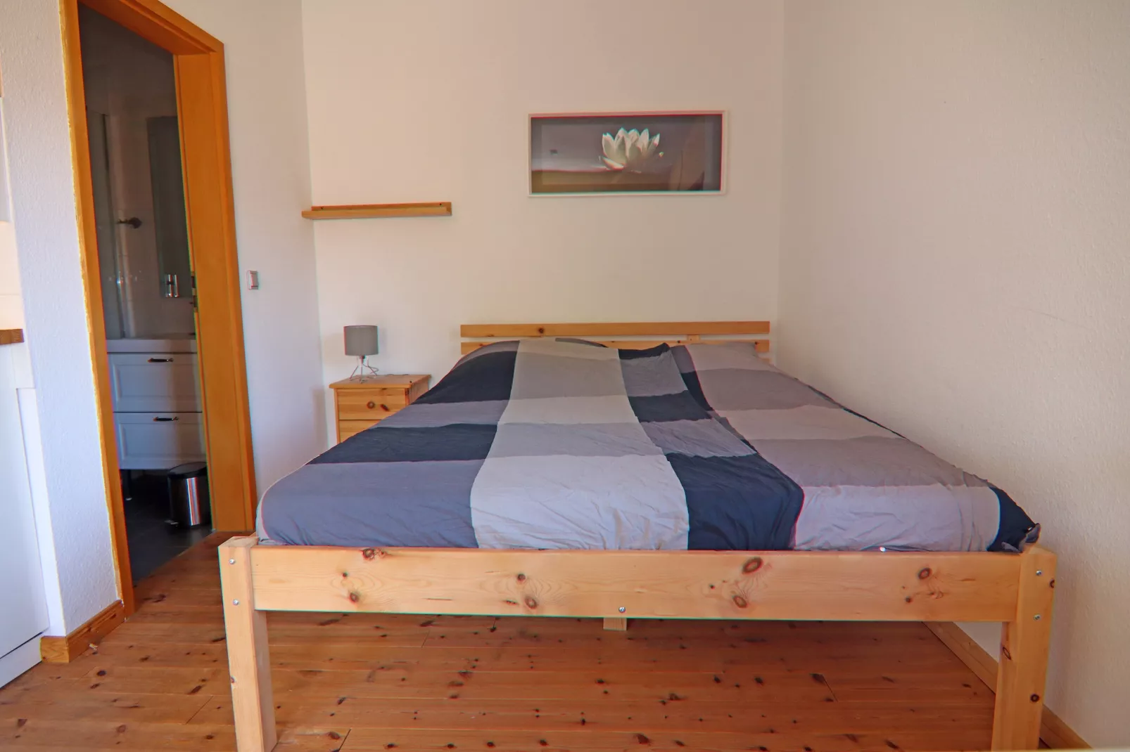 Apartment 3 Rochowsee-Slaapkamer