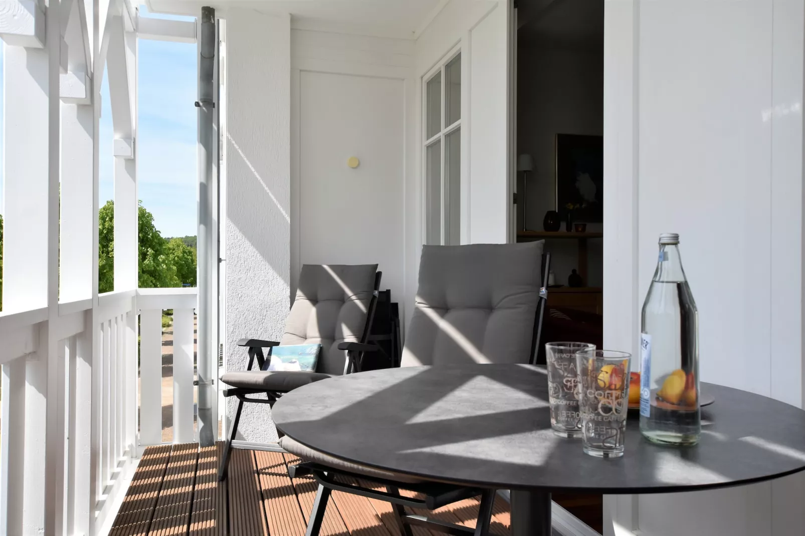 Charmante Inselwohnung/ 2 Balkone-Terrasbalkon