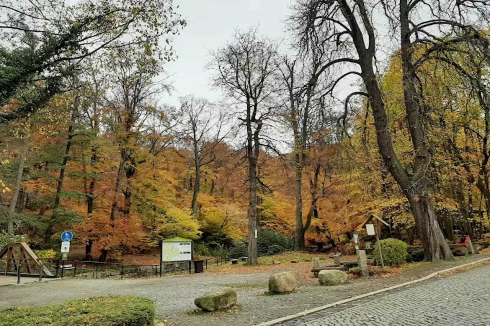 Haus Buchberg-Gebieden zomer 1km