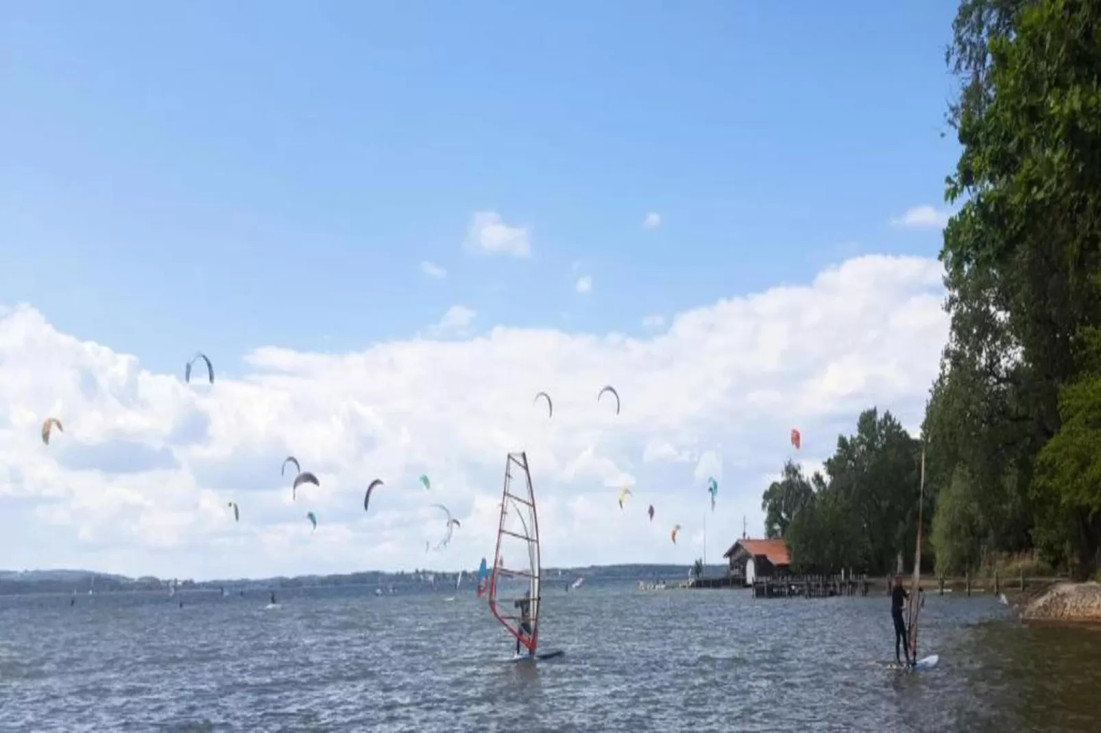 Bauernhaus-Gebieden zomer 5km