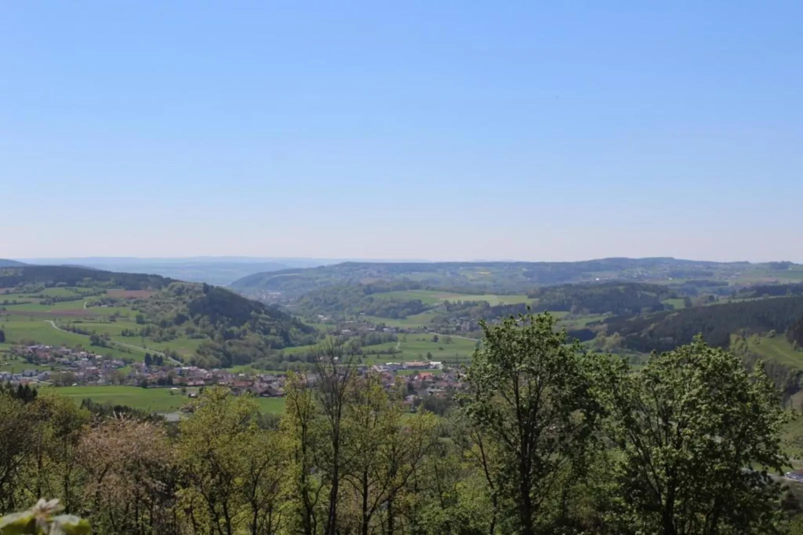 Weißenbrunn-Gebieden zomer 20km
