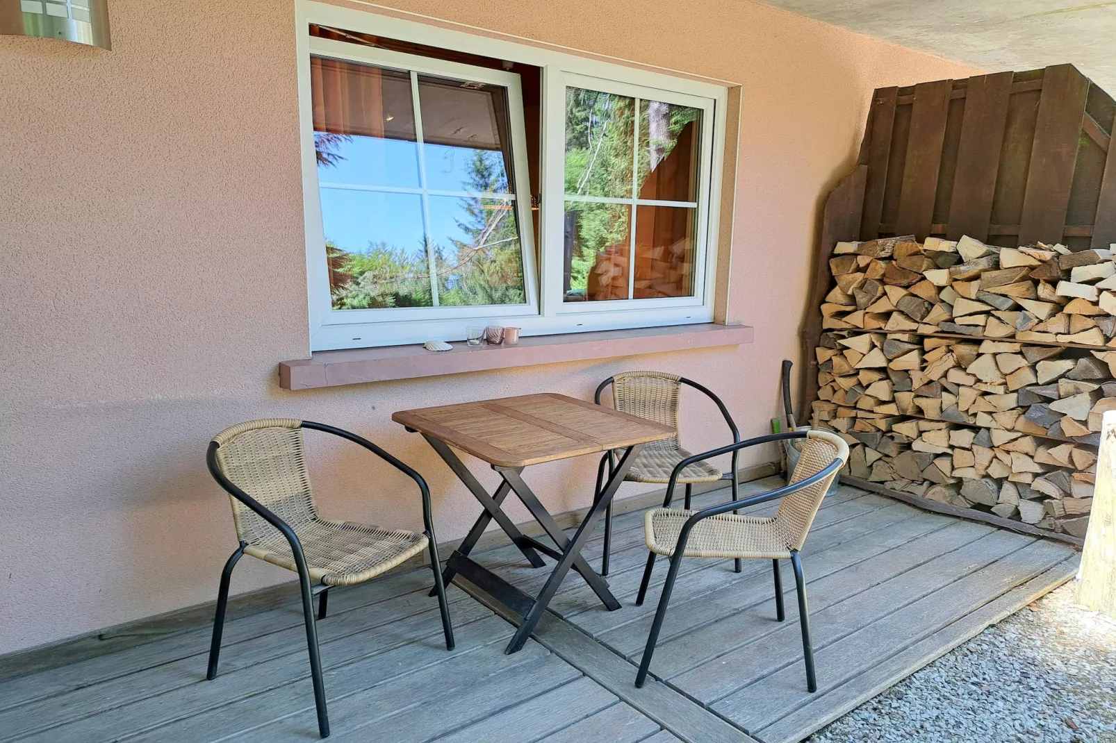 Holiday flats Forellenhof Dabo // Typ B 4 Erw  55 qm-Terrasbalkon