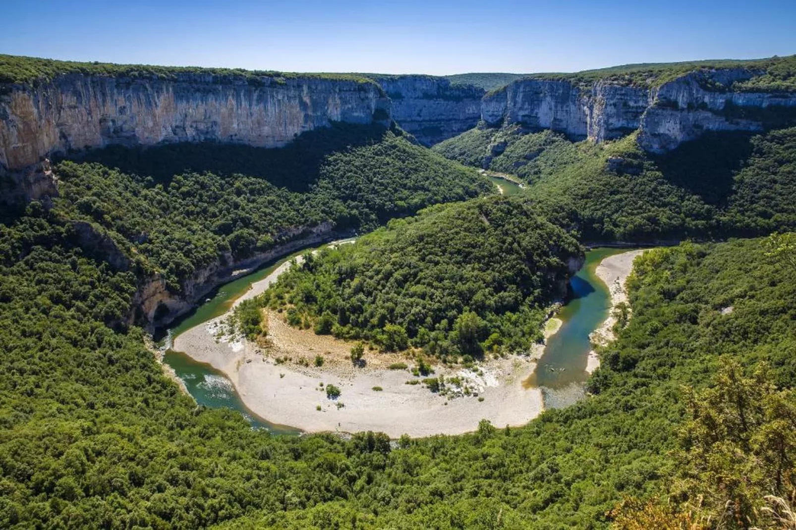 Les Sources de Manon 1-Gebieden zomer 20km