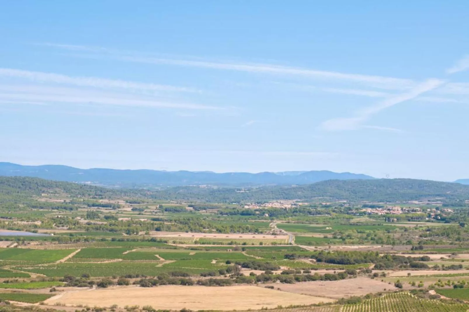 Montbrun-des-Corbières-Gebieden zomer 20km