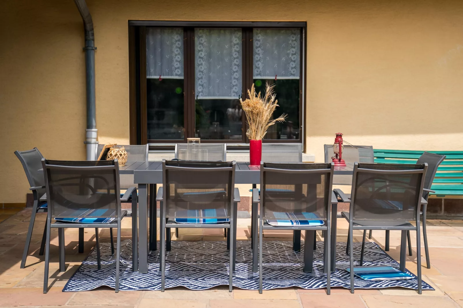 Au Cheval Blanc-Terrasbalkon