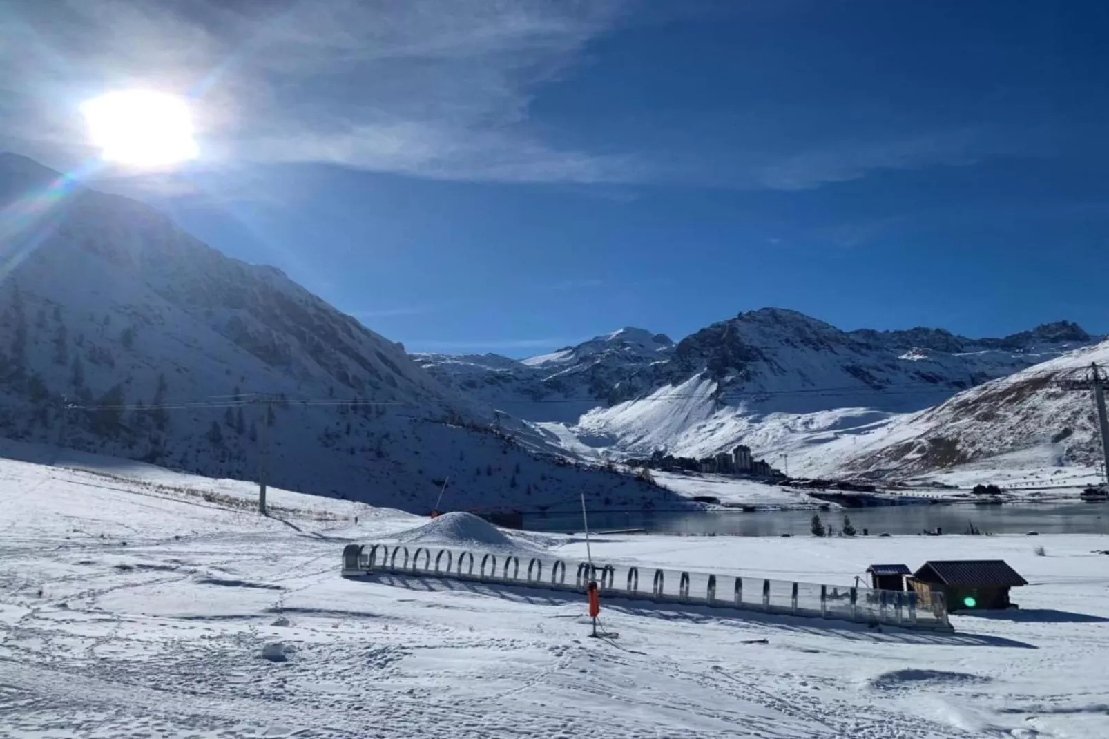 Le Hameau du Borsat 4-Gebied winter 5km