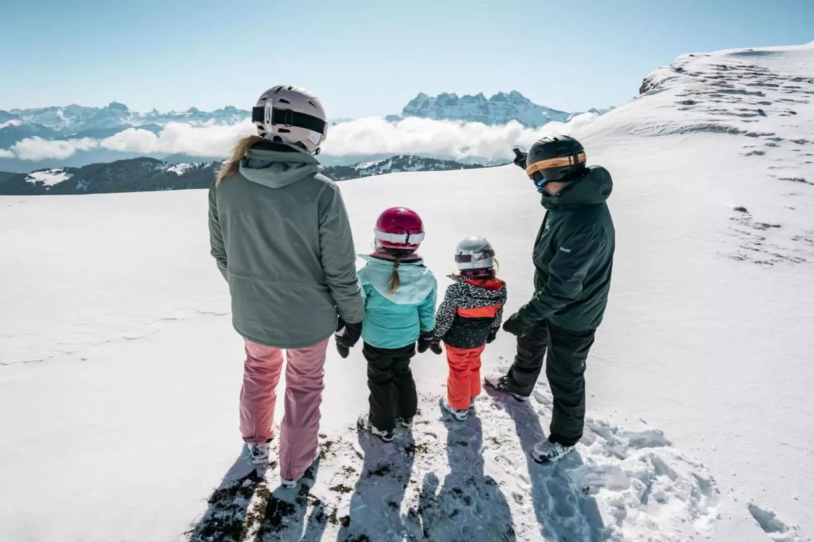 Les Fermes de Chatel 2-Gebied winter 20km