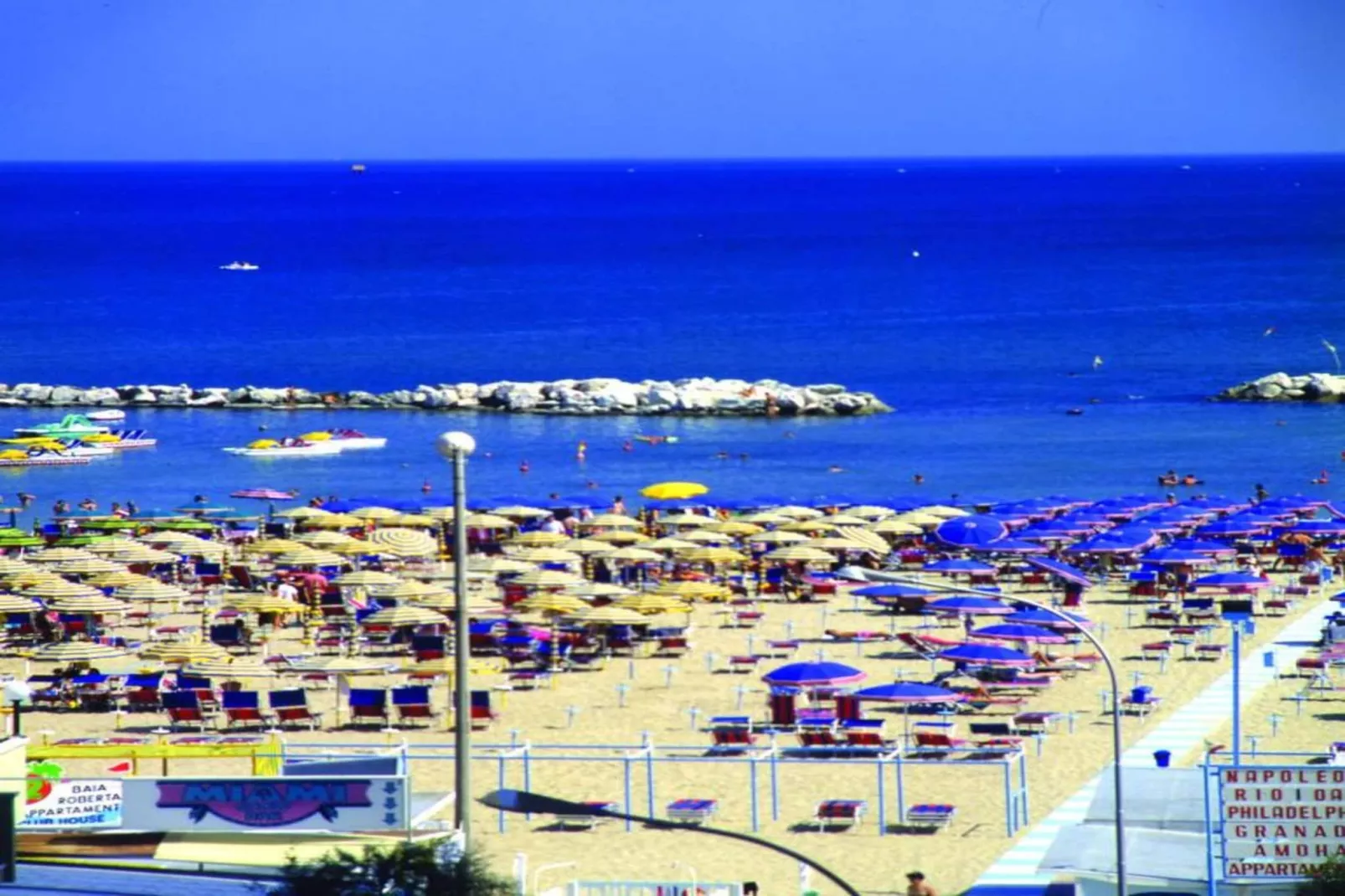 Cattolica Trilo-Gebieden zomer 20km