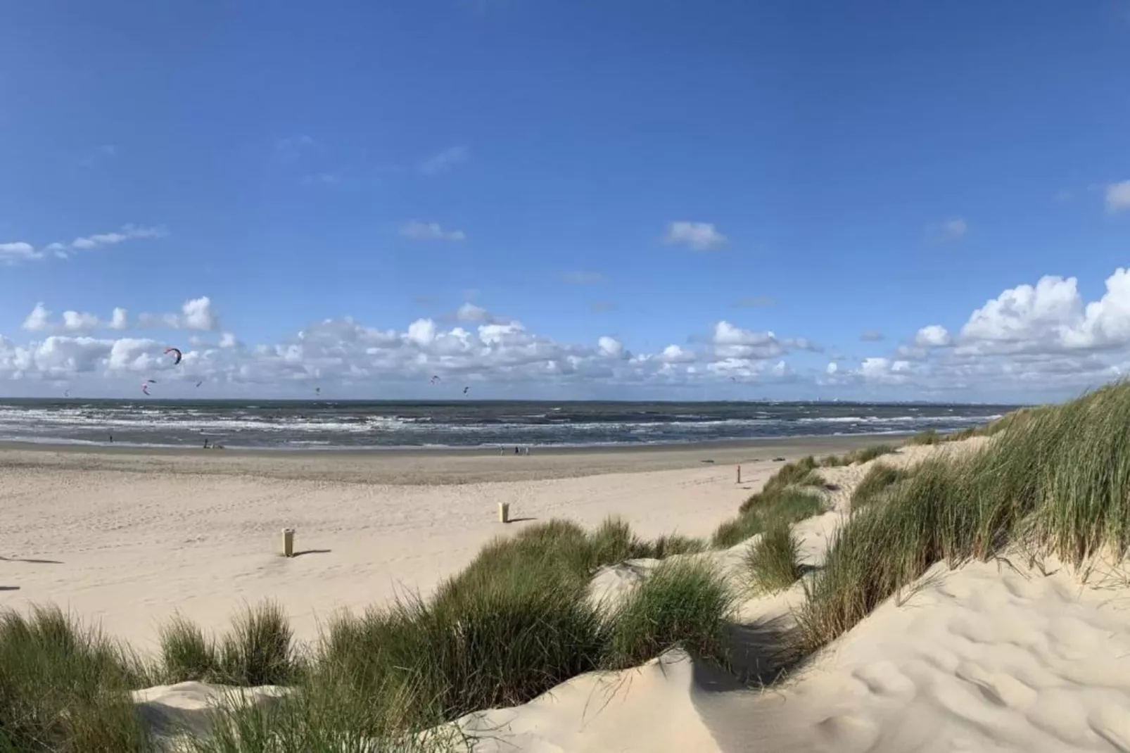 Strandpark Duynhille 5-Gebieden zomer 1km