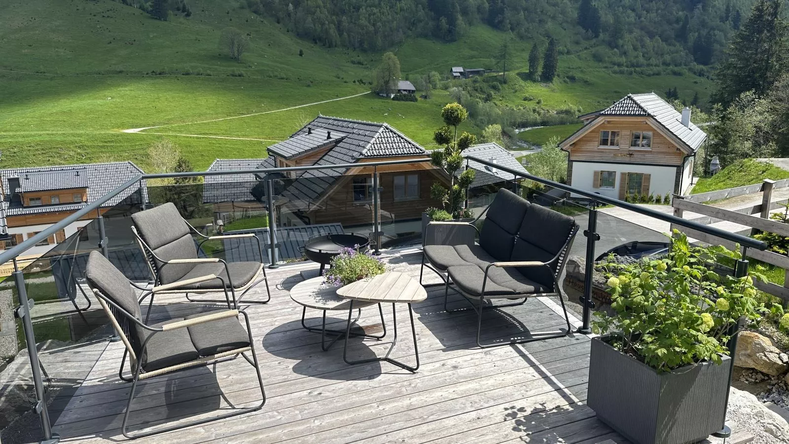 Chalet Hirschblick-Terrasbalkon