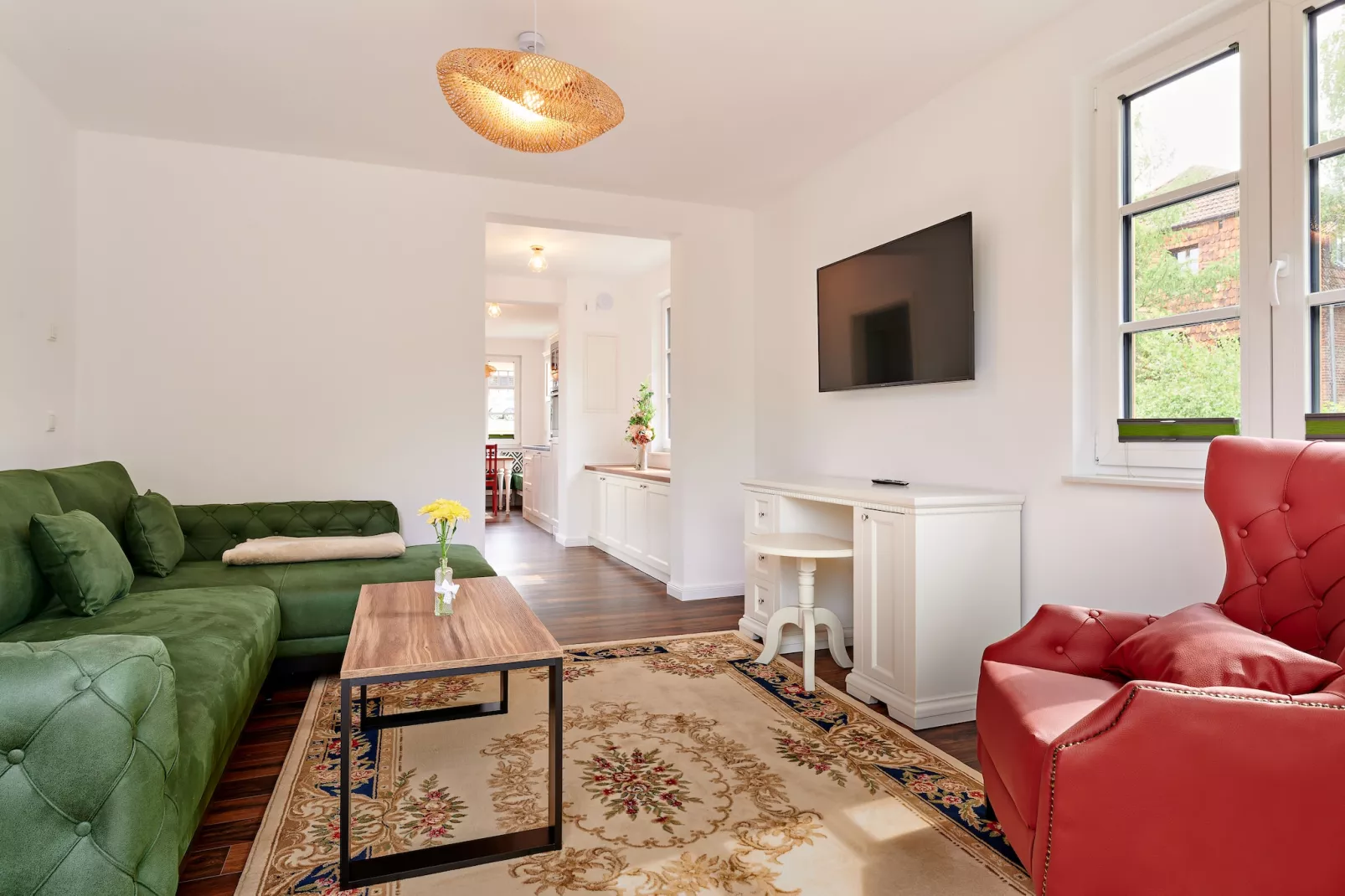 Ferienwohnung Sissi-Woonkamer