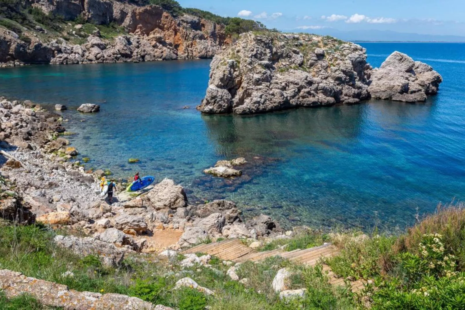 Casa con piscina y jardín L'Escala-Gebieden zomer 5km
