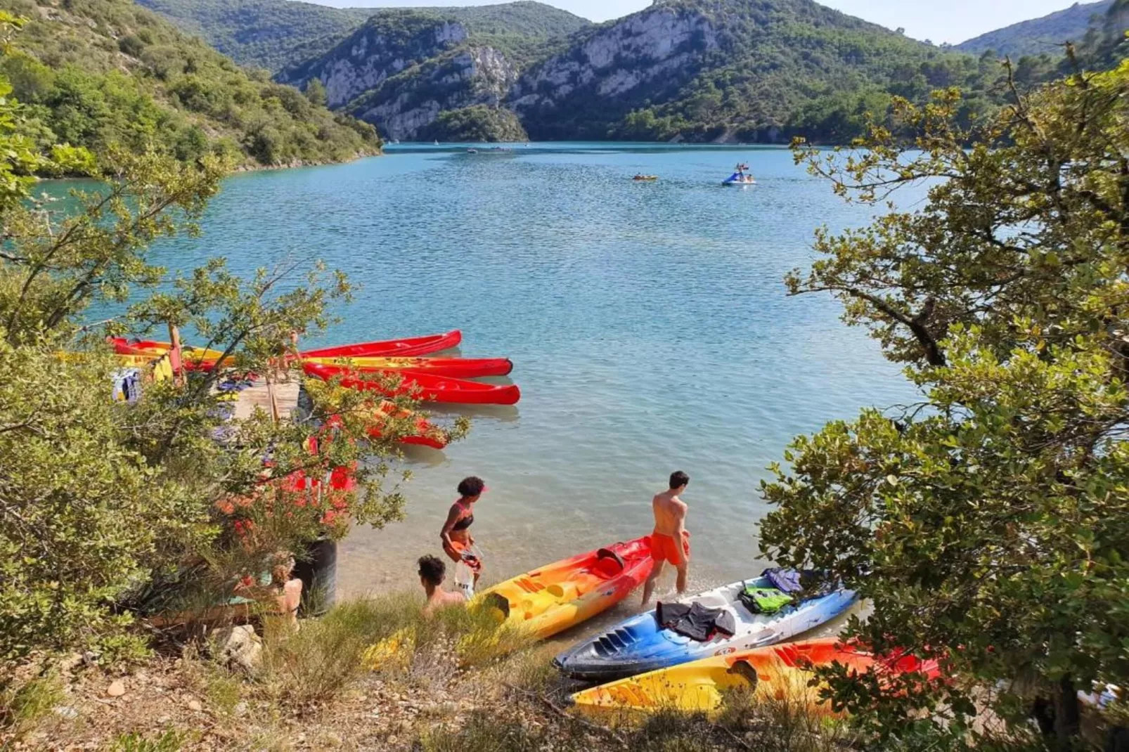 	 Résidence La Licorne de Haute-Provence 4-Gebieden zomer 5km