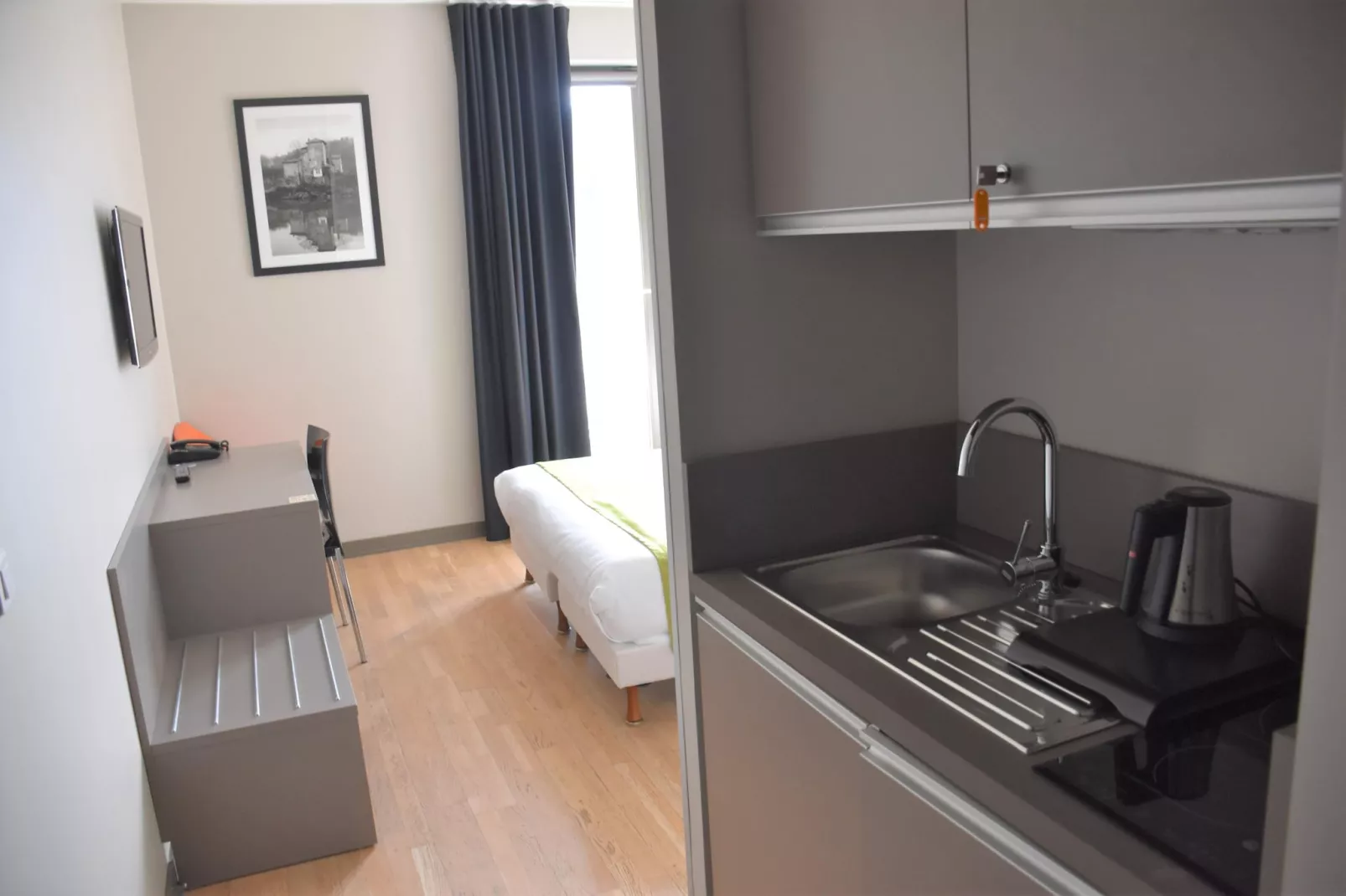 Résidence Lyon Dock Ouest / Chambre Confort 2 pers-Keuken