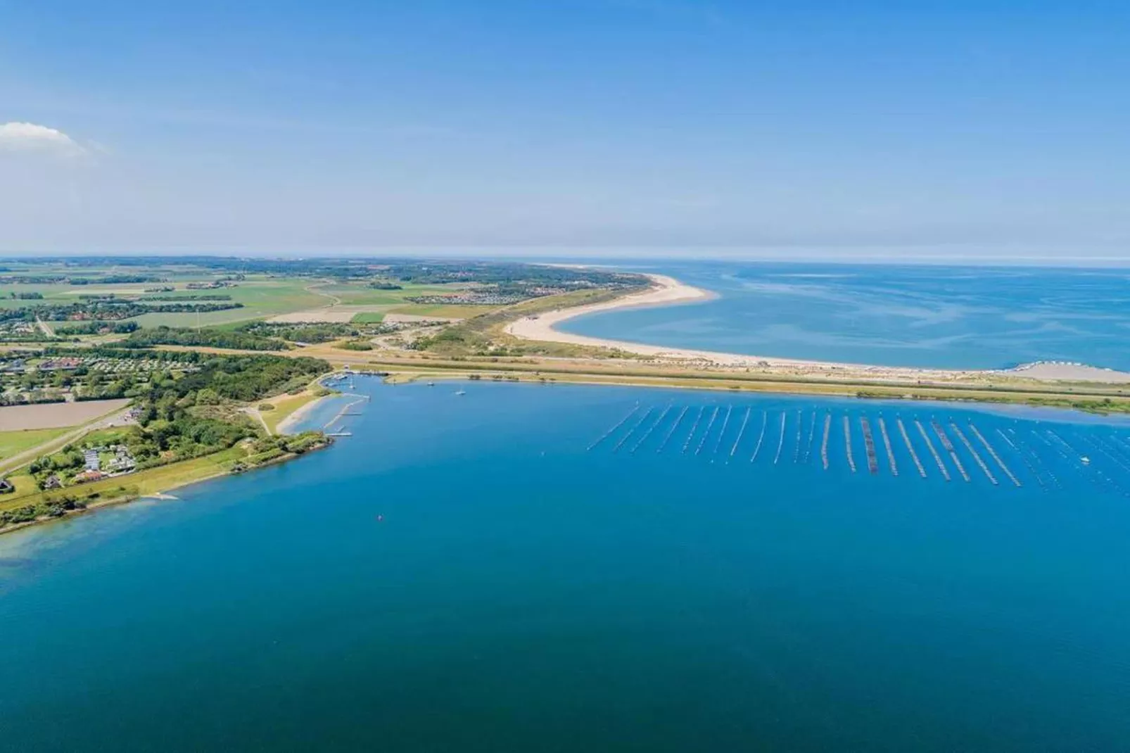 Beach Resort Brouwersdam 3-Gebieden zomer 20km