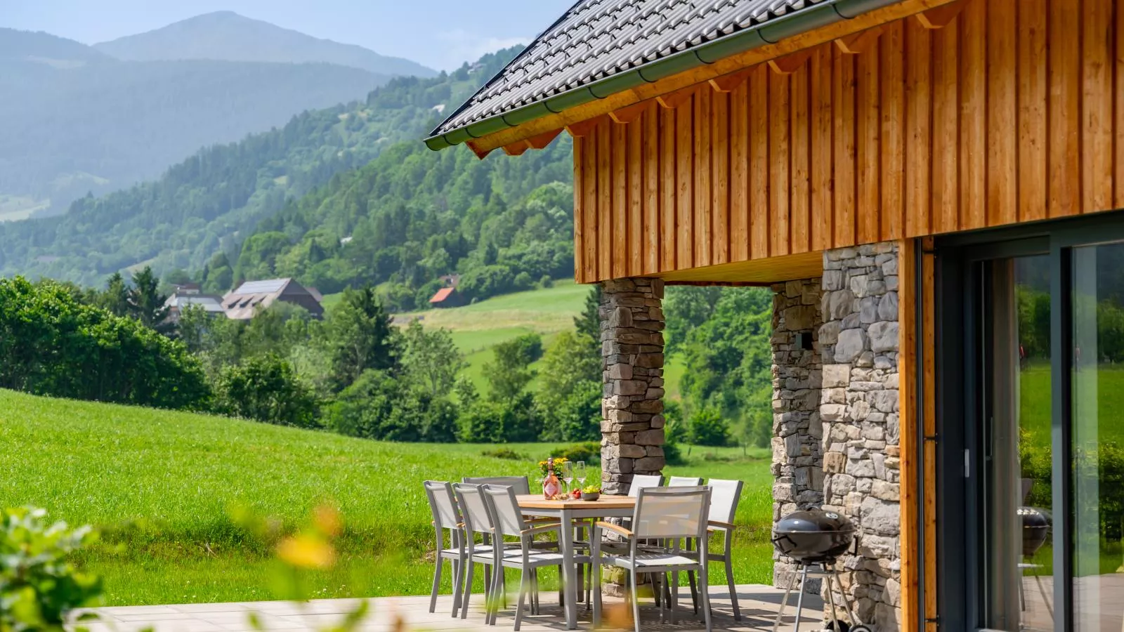 Mountain Chalet An der Mur-Buitenkant zomer