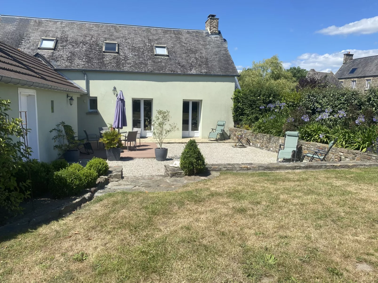 Cottage du Hamel es Clos-Buiten