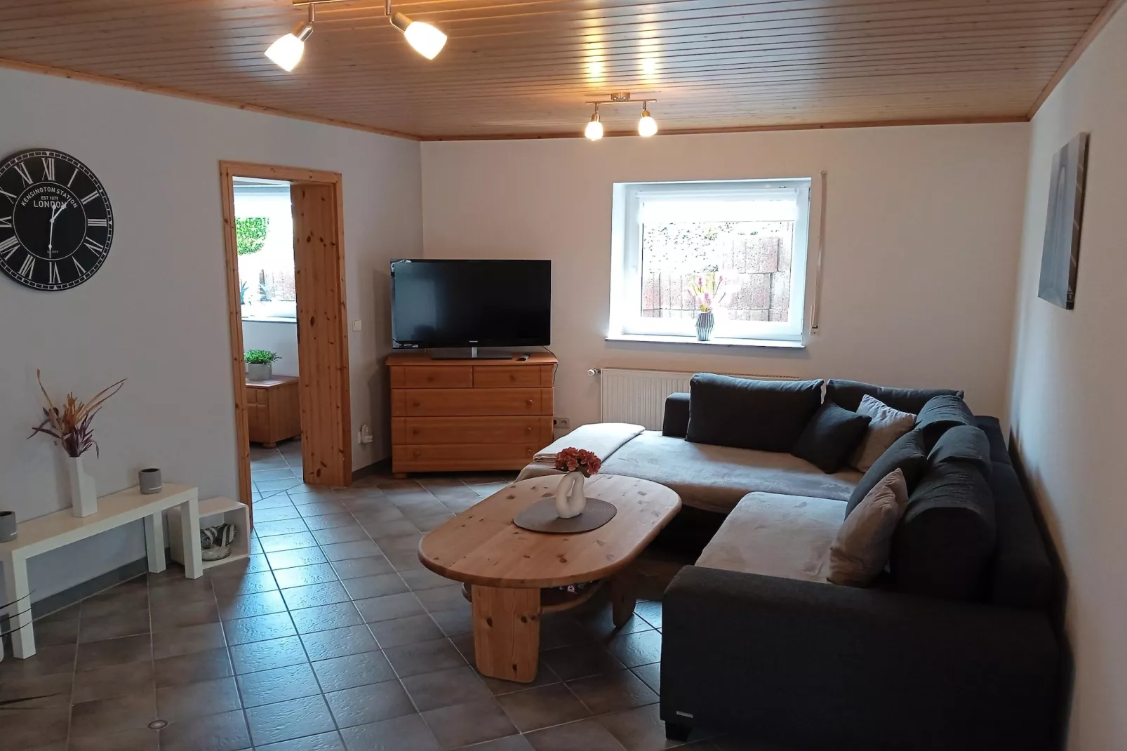 Ferienwohnung Andrea-Woonkamer