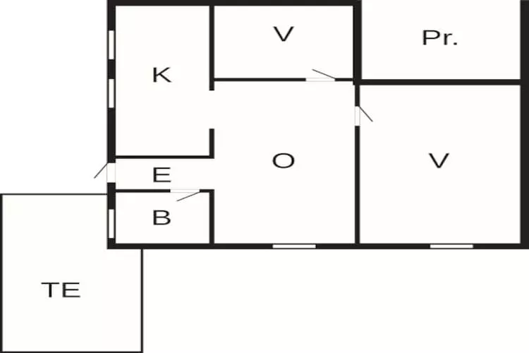 4 persoons vakantie huis in Hadsund-By Traum-Plattegrond