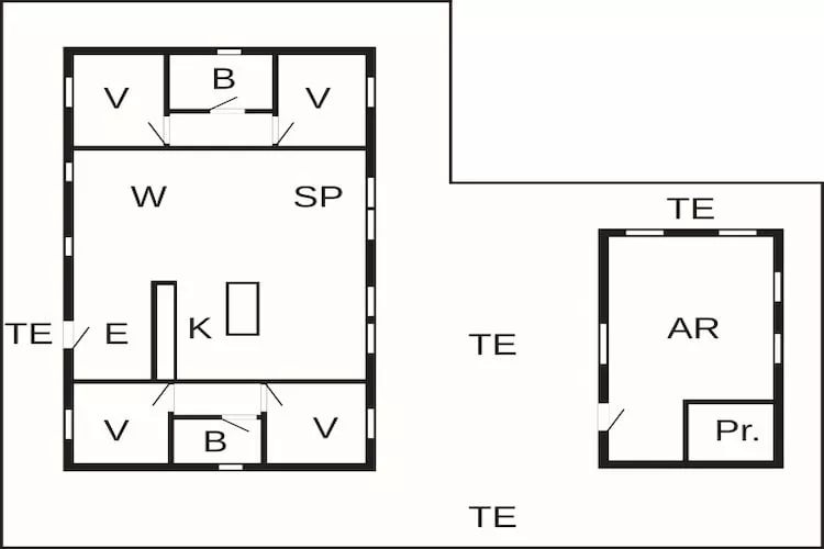 5 sterren vakantie huis in Løkken-By Traum-Plattegrond