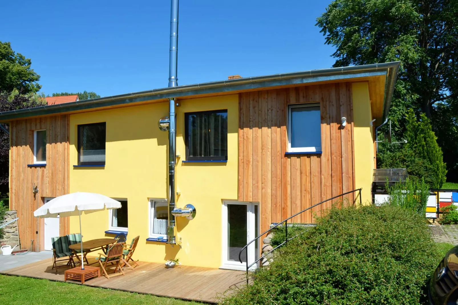 Inselhaus Paul auf der Insel Poel-Buitenkant zomer