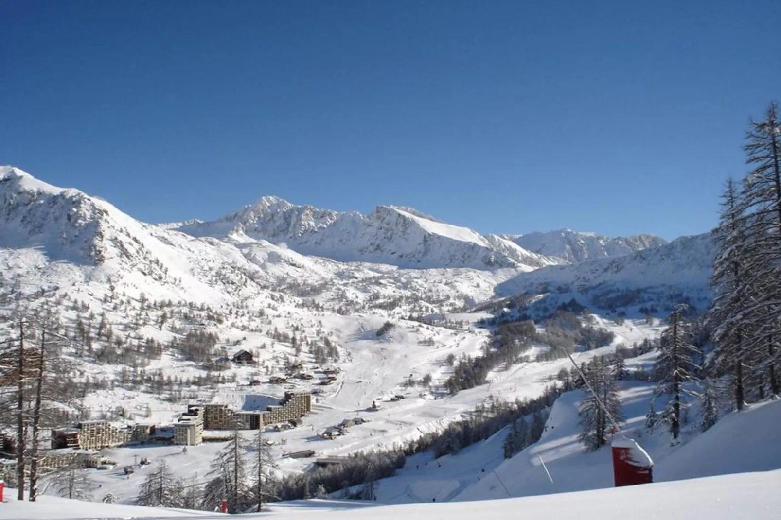 Les Terrasses d'Isola 2-Gebied winter 20km