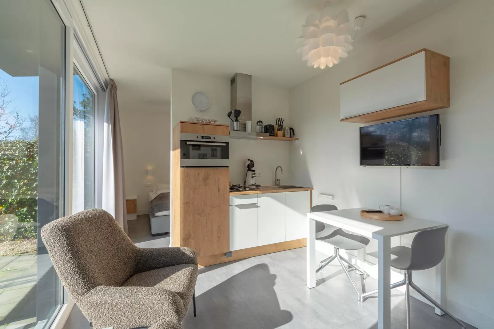 Strandhuis Uitwaayer-Woonkamer