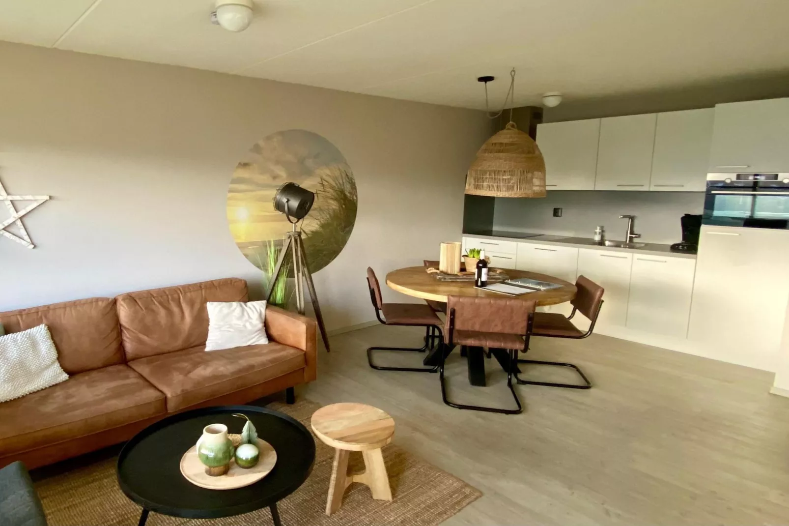 Beach Appartement 28-Woonkamer