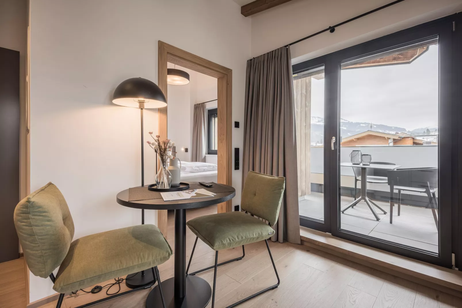 Appartements Gipfelglück 1-Eetkamer