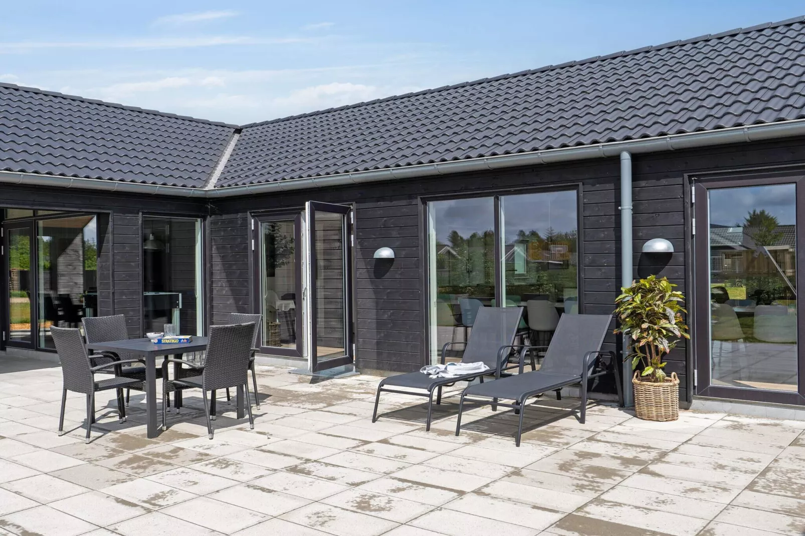5 sterren vakantie huis in Nørre Nebel-Buitenlucht