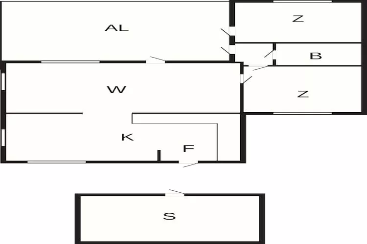 4 sterren vakantie huis in SÖLVESBORG-Plattegrond