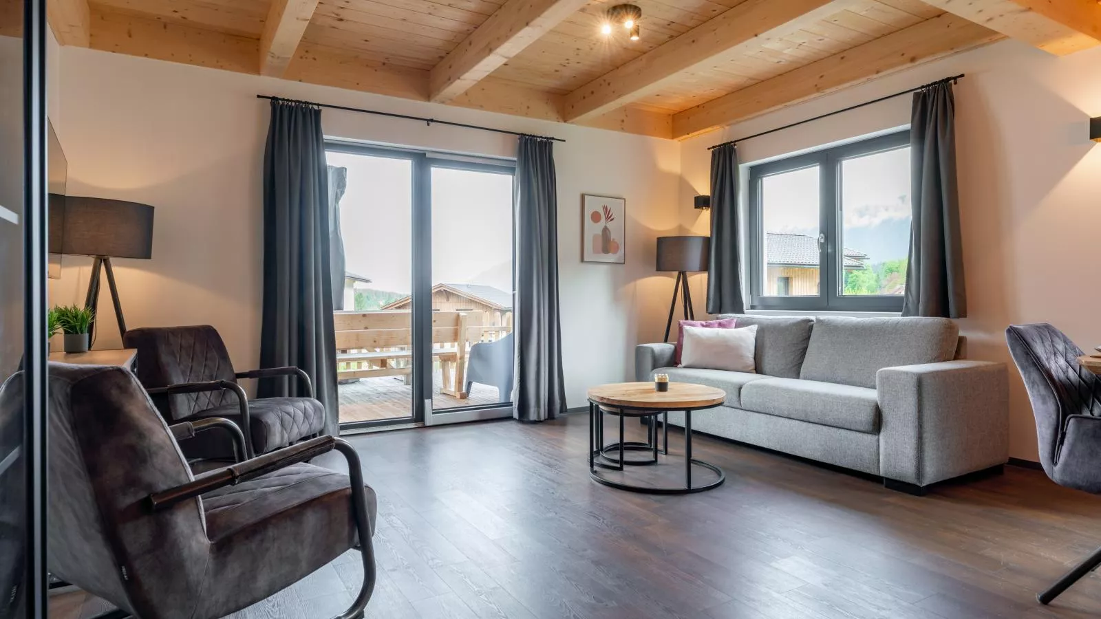 Obermöschach 6A-Woonkamer
