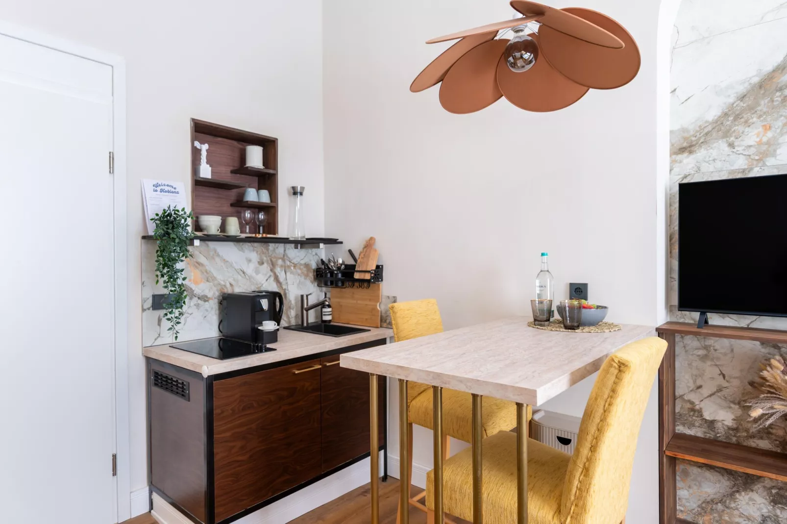 Modern Stay Deluxe Family Suite-Keuken