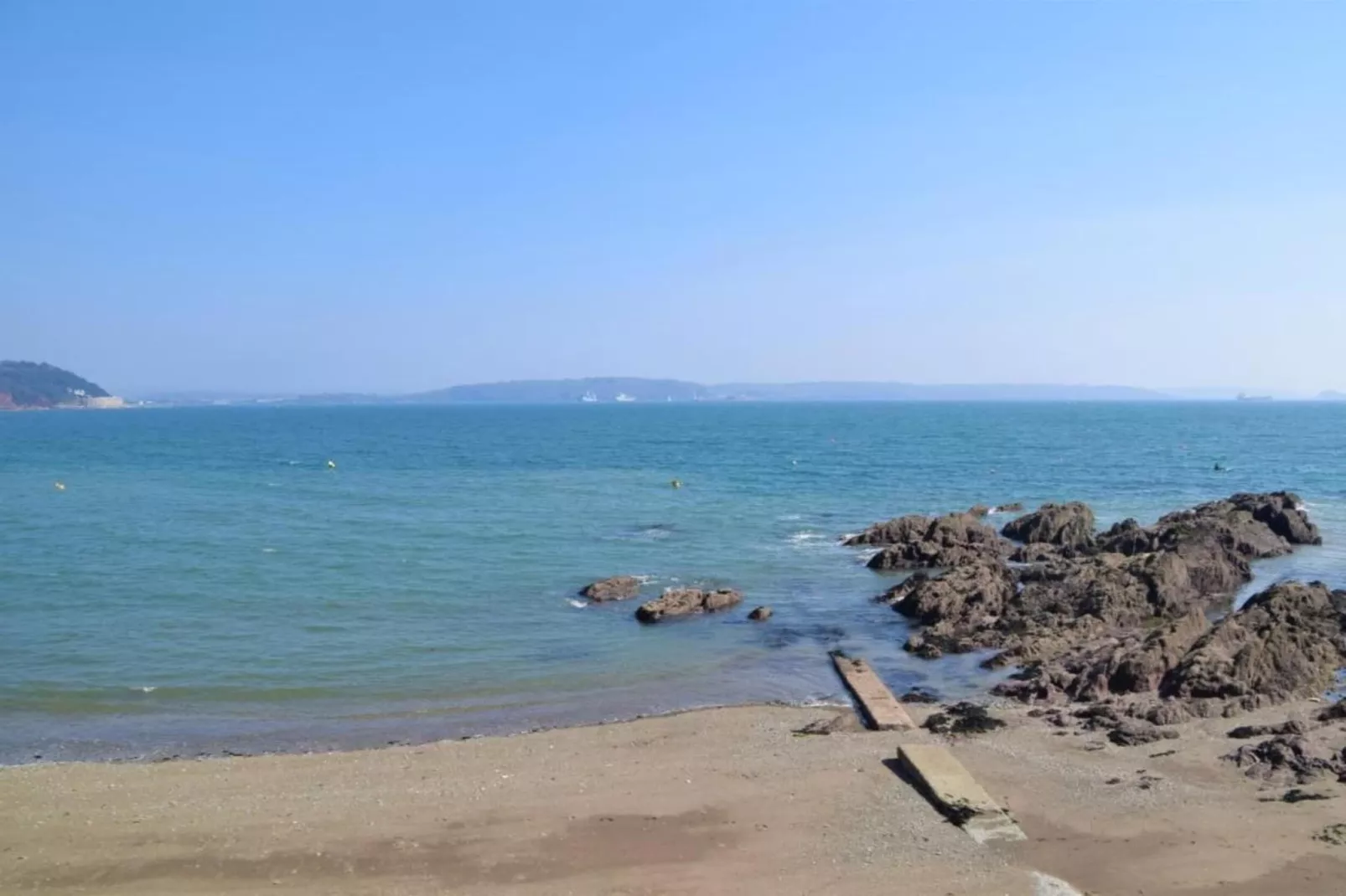Penlee Narrows, Kingsand-Gebieden zomer 1km