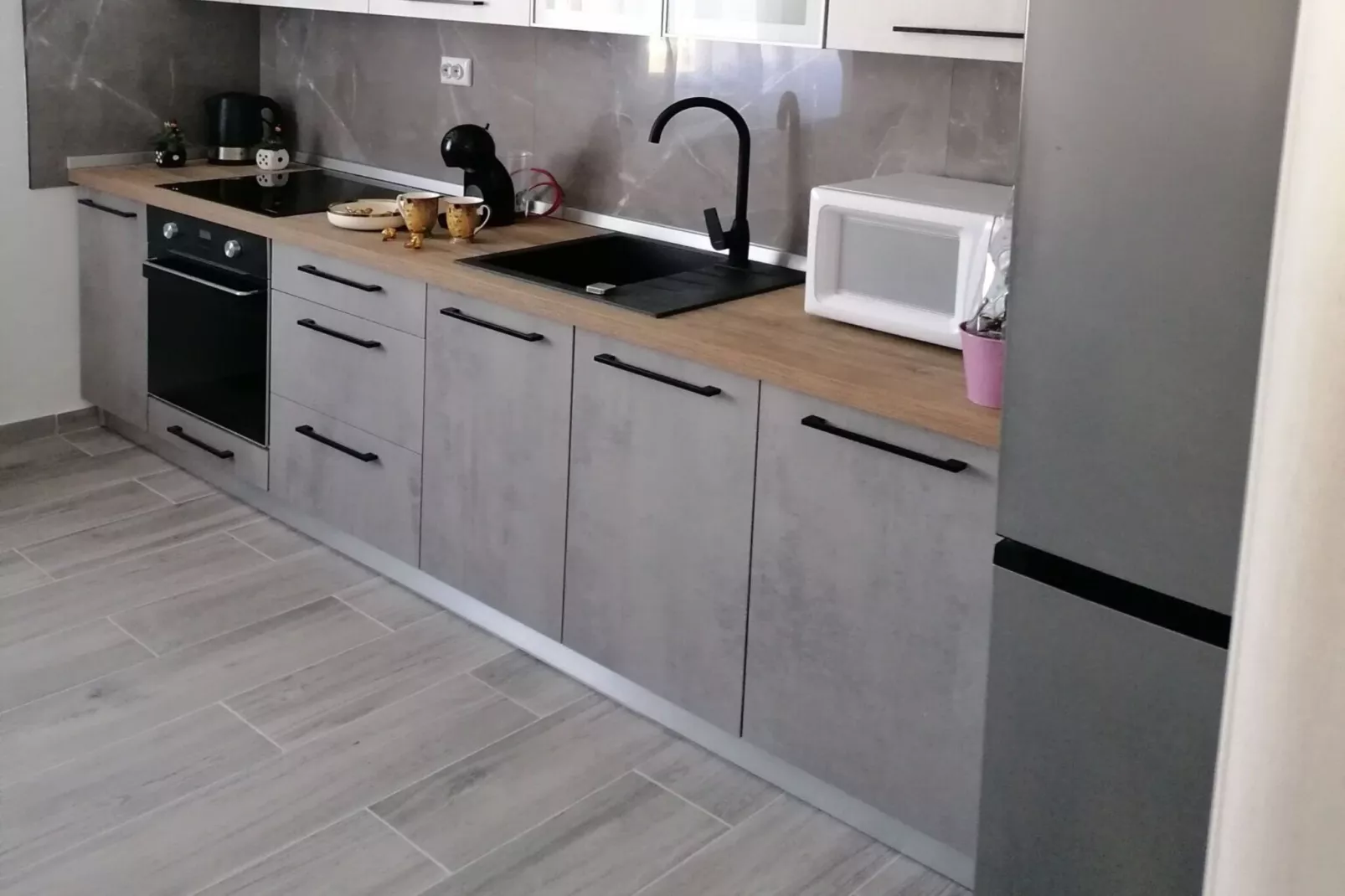 Apartment Ivica - Three Bedroom Apartment with Terrace-Keuken