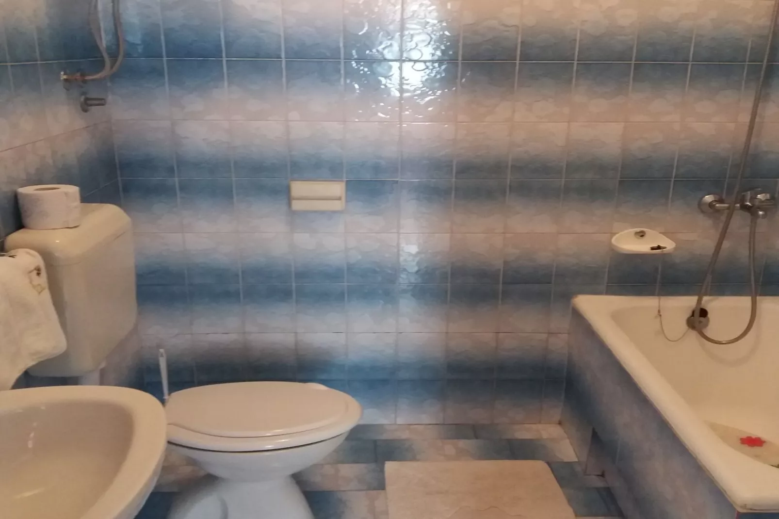 Apartments Lavanda & More - One Bedroom Apartment with Shared Terrace-Badkamer