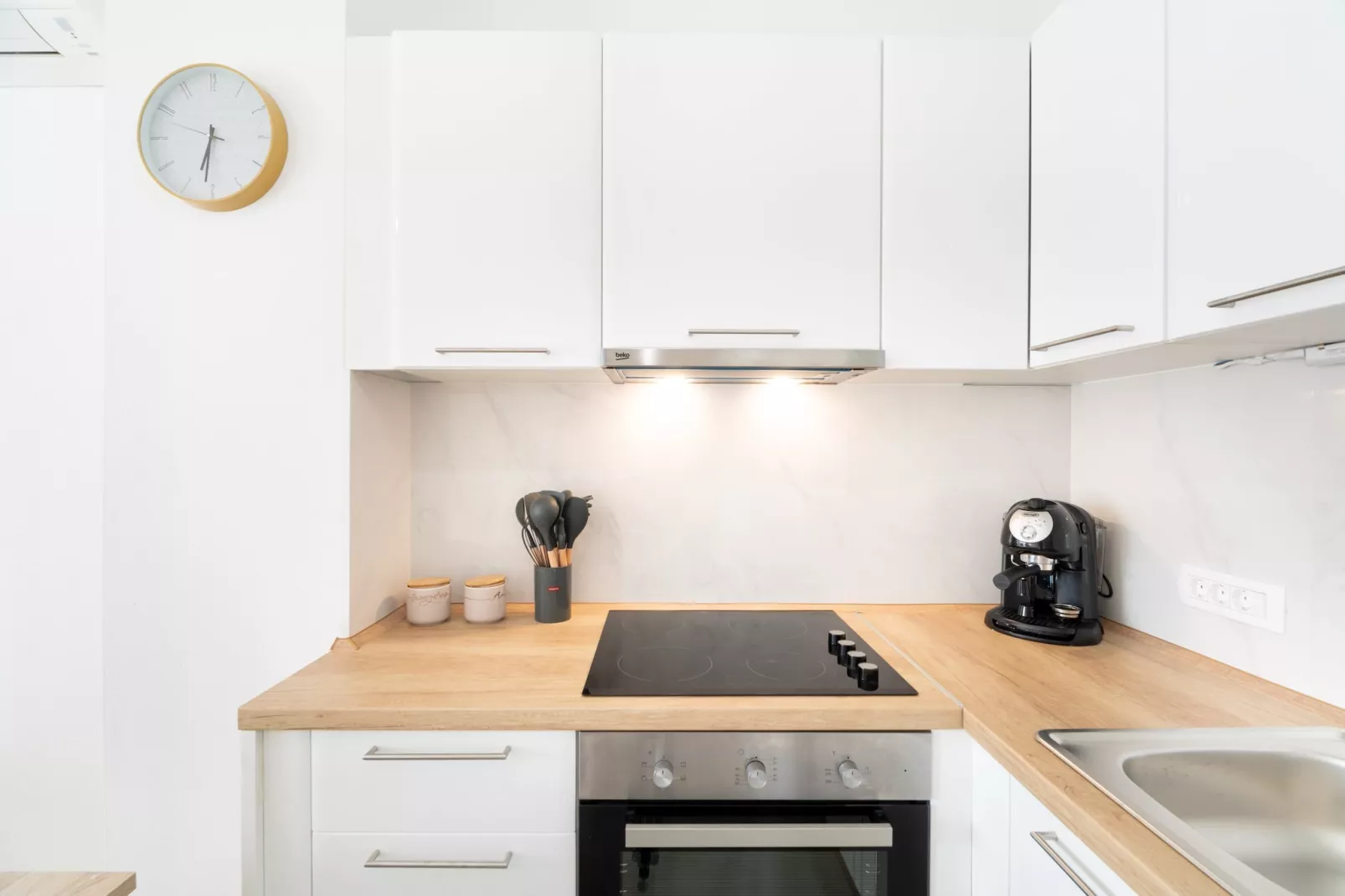 Apartments & Rooms Fisherman's Luck - Two-Bedroom Apartment with Terrace and Sea View-Keuken