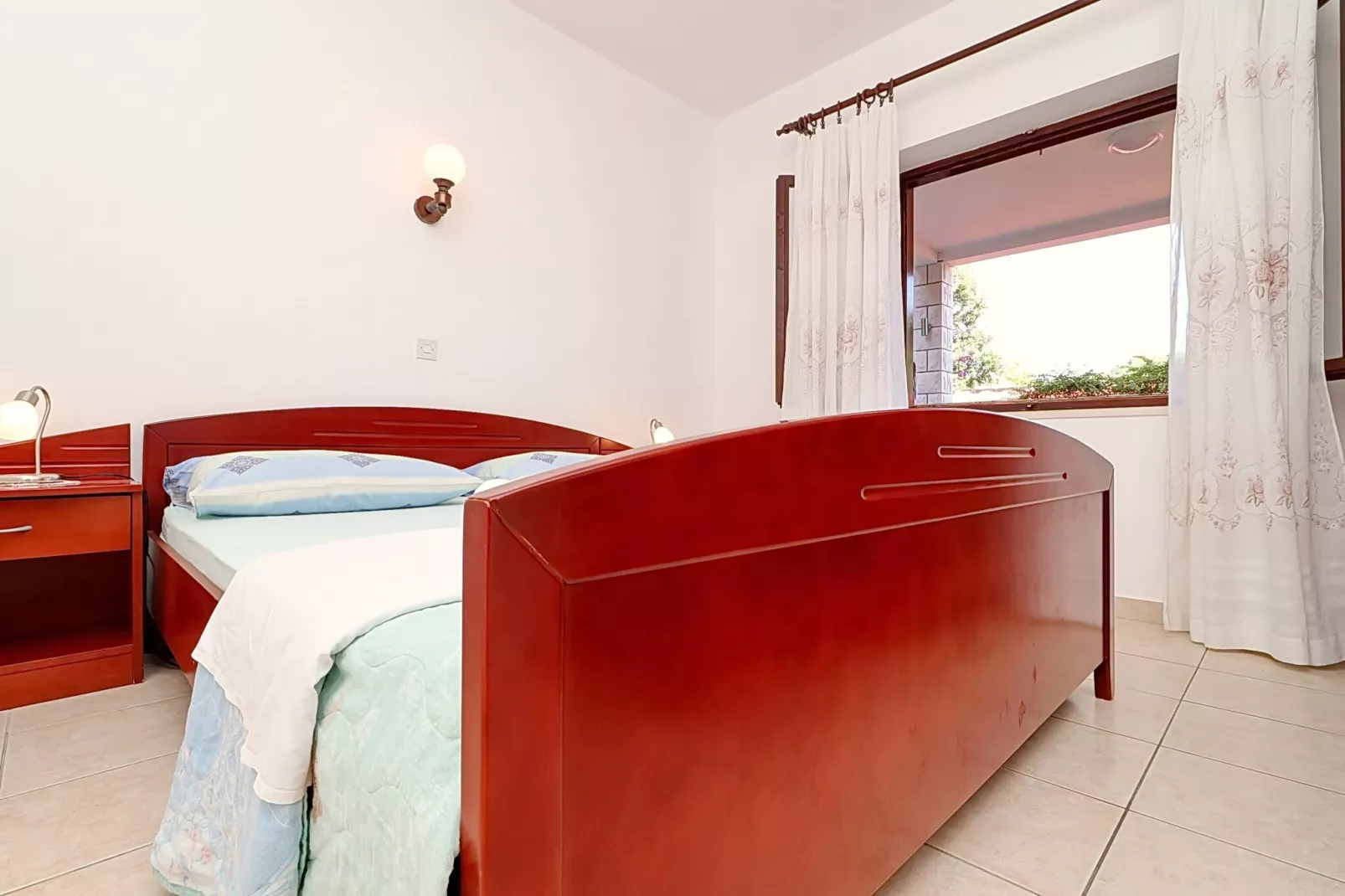 Apartments Villa Cebalo Korčula - Two Bedroom Apartment with Terrace and Sea View  LANA-Slaapkamer