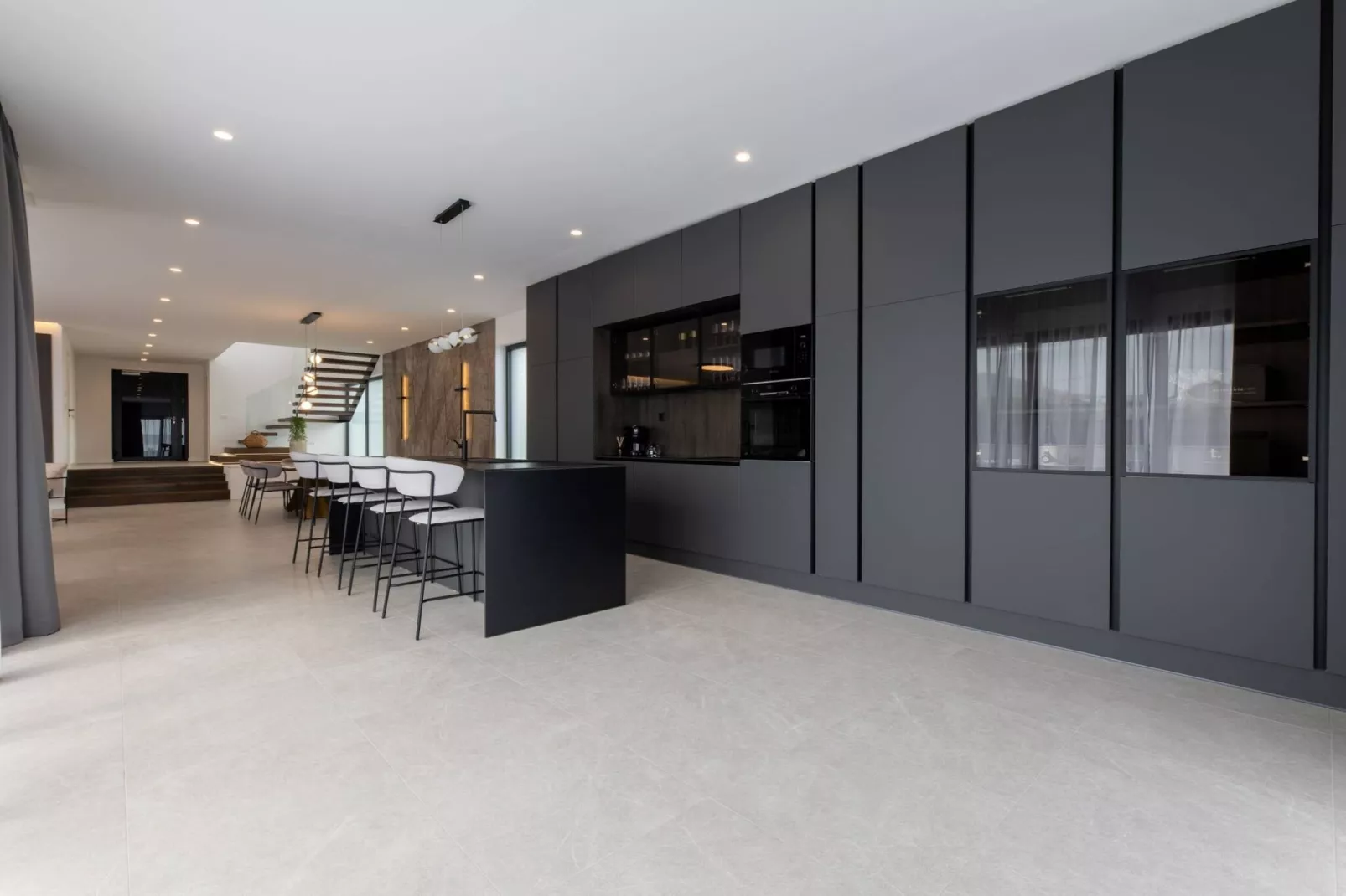 Moonlit Mirage Villa with Pool, Gym and Sauna - Five Bedroom Villa with Pool-Keuken