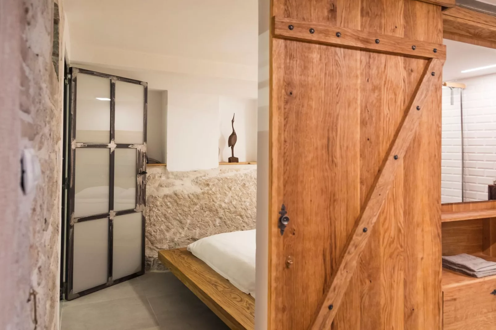 Rovinj City Haven - One Bedroom Apartment-Slaapkamer